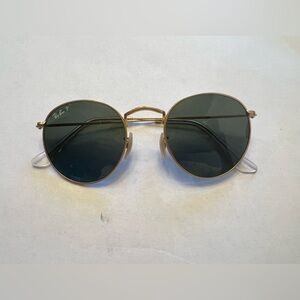 Gold Aviator Polarized RayBan
